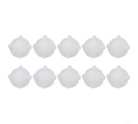 Zilimontt 10-Piece Windshield Wiper Linkage Bushing Replacement Set for Car and Truck, Plastic White Connector Assortment for Smooth Windscreen Wiper Operation