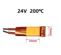 Zilimontt 12/24/220V Heating Element Curlers Heater 80-270 Degrees Celsius PTC Heaters(24V 200°)