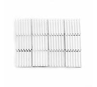 Zilimontt 12 Pcs Aluminum Heat Sink Cooling Kit 14x14x6mm with Backing, Small Lightweight Thermal Conductive Fins for for LED, Power IC, Electronic