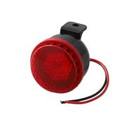 Zilimontt 12V 105dB Reversing for Car, Truck & Motorcycle - IP67 Waterproof Backup Beeper Alarm with 50mm Diameter, 15W Output, ABS Plastic Housing, Single Tone + LE