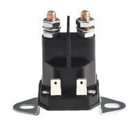 Zilimontt 12V 4-Terminal Solenoid For Relay 725-06153/725-06153A Compatible with Lawn Mower and Lawn Tractor Replacement Parts for Garden Machinery