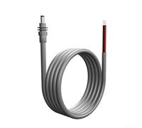 Zilimontt 14AWG DC Power Cable Extension Harness for Starlink Mini, 2-Core Sheathed Wiring, High-Temperature Resistant Electrical Wire for Business and Industrial(2m)