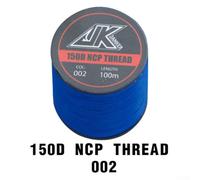 Zilimontt 150D Polyester Fly Tying Thread for for DIY Assist Hook Binding, Strong Fadeless Colors, 100m Roll, Multicolor and Luminous Shades, Tight Constant Looping for(Ncp 002)