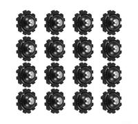 Zilimontt 16-Pack DIY Steel Furniture Caster Wheels with 360 Degree Swivel Ball Bearings for Smooth Mobility on Cabinets and Office Chairs