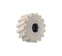 Zilimontt 1PC Twill Rubber Pressure Roller Wheels for Edge Banding Machine 65mm Outer Diameter with D12/D8 Inner Diameter and 28mm Thickness(65x8x28mm)