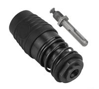 Zilimontt 1Pcs Black Hammer Drill Adapter,Drill Chuck Adapter For SDS Plus to For SDS Max Adapter,Chisel Hammer Drill Chuck Adapter for All SDS Drill Bits