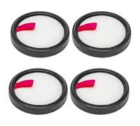 Zilimontt 2/4 Pack Filter For INSE K370 N370 N300 Bagless Cordless Vacuum Cleaner Replacement Dust Tank Filter Washable Reusable Black White(4 PACK)