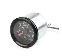 Zilimontt 2 Inch 52mm Mechanical Water Gauge with Sensor and White LED Backlight for Most 12V Vehicles, Dual Scale Display in Celsius and Fahrenheit