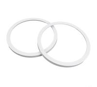 Zilimontt 2 Pack Air Conditioner Exhaust Hose Connector for Mobile AC Units, Compatible with 13 cm 15 cm 18 cm Ducts, PVC Pipe Joint Adapter for Indoor Air Quality System(18cm)