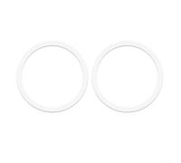 Zilimontt 2 Pack Air Conditioner Exhaust Hose Connector for Mobile AC Units, Compatible with 13 cm 15 cm 18 cm Ducts, PVC Pipe Joint Adapter for Indoor Air Quality System(15cm)