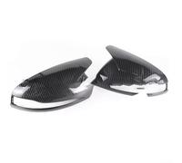 Zilimontt 2 Pcs Car Wing Mirror Cover For Mercedes For Benz C S E For GLC-Class For W205 W213 W222, Left And Right Wing Mirror Cap Covers (Carbon fiber)