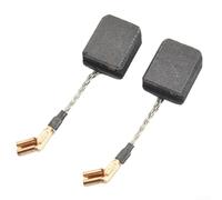 Zilimontt 2 PCS Carbon Brushes for Angle Grinder Models N421362, DWE4217, DWE4238-6.5mm x 12mm x 14mm Replacement Parts with Copper Connection for Power Tools