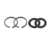 Zilimontt 2 Sets of Retaining Ring Clip with O-Ring for for Craftsman and IR 3/8" 1/2" 3/4" 1" Standard Air Wrenches, Compatible with Most Brands of Electric and(45720)