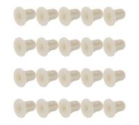 Zilimontt 20-Piece Under Cover Nut Grommet Trim Clips for - Direct Replacement Plastic Moulding Fasteners, Compatible with Part Numbers 07147201307 and 51757271848, M