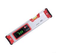 Zilimontt 200/300/400mm Electronic Digital Level with LCD Display, Magnetic Angle Meter and Sound Alert for Construction and Engineering Professionals(300mm)