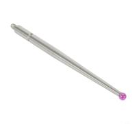 Zilimontt 21CZA211 Points for for Dial Test Indicator with 2mm Ruby Ball Tip M1.6 Threaded Shank 44.5mm Length Compatible with Mitutoyo Models 513-415-10 513-215N