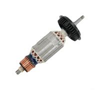 Zilimontt 220V Armature For Rotor for Bosch GWS6-100 Angle Grinder| All Copper Wire Motor Replacement Part| 160mm Length Metal Anchor Stator Accessory
