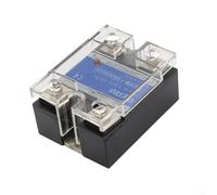 Zilimontt 25A DC-DC Solid State for for Relay DD220D25, 3-32V DC Control Input, 5-220V DC Load Voltage, Aluminum Heat Sink for for Fast Dissipation, LED Status Indicator,
