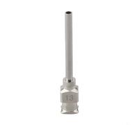 Zilimontt 25mm Stainless Steel Dispensing Machine Needle for Industrial Glue, 1 Inch Precision Tip for Controlled Fluid Application, Compatible with 8G-30G Viscosity(13G)