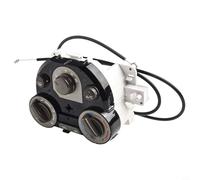 Zilimontt 27510-1HM5A A/C Heater Control Climate Control Switch for Sunny N17 2011-2017 and March K13 Models - Black ABS Center Console Installation