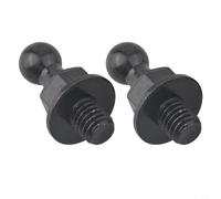 Zilimontt 2pcs Bonnet Hood Tailgate Trunk Lid Screw 1J6827439A Compatible with MK3 MK4 MK5 MK6 MK7 Series, Black