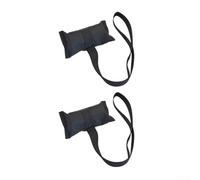 Zilimontt 2pcs Canoe and Tie Down Anchor Point Straps, Oxford Cloth with For EVA Foam for Water Sports Boats, Surfboards or Canoes Securing on Cars and SUVs, Long lasting