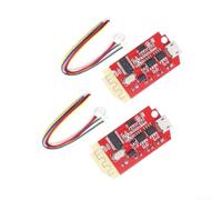 Zilimontt 2pcs CT14 Board 5W+5W Dual Channel Audio Module with USB Sound Card Function for DIY Speaker Upgrade Kit, Compatible with 3-8 Ohm Speakers
