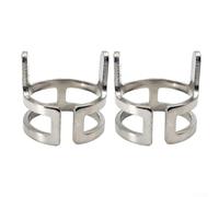 Zilimontt 2pcs Plasma Torch Standoff Roller Spacer Guide for for SG-55 AG-60 Plasma Cutter Torch Welding Accessories, Metal Construction Compatible with CUT50 CUT50DP