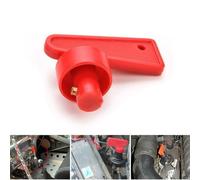 Zilimontt 2pcs Red Abs Plastic Battery Boat Scale Keys Isolator Car Van for Marine Truck Having Standard Switch Cut off Kill for Spare Replacement Parts