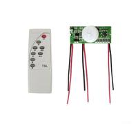 Zilimontt 3.2V/3.7V Solar Light Circuit Board with Remote Control and Infrared Human Body Induction for Outdoor Applications