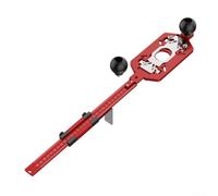 Zilimontt 3 in Router Milling Bracket with Invisible Fasteners and Slotting Base for Woodworking, Aluminum Alloy Construction for Circle Cutting and for Edge(C)