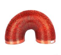 Zilimontt 3 Meters High Aluminum Foil Exhaust Duct for Kitchen Range Hoods with Heat Resistance and Flexible Design(203mm)