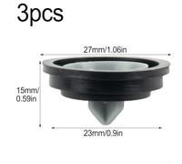 Zilimontt 3 Pack Toilet Cistern Inlet Fill Valve Diaphragm Gasket Seal, Rubber Washer Replacement for for Siamp 95 95L 99T 99B Series, Fits Side and Bottom Entry Tank Float