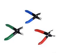 Zilimontt 3-Piece Fuel Line Disconnect Pliers Set with 8mm 10mm and Special Application Tools for Automotive Hose Pinch Off and Pipe Removal, Alloy Forged, Compact