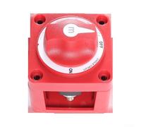 Zilimontt 300A Heavy Duty Battery Disconnect Switch for RV Marine Boat Car Truck, Dual Circuit Power-Off Switch with Rotary ON/OFF Control, IP65 Waterproof & Spark(C)