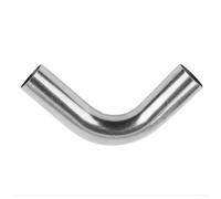 Zilimontt 304 Stainless Steel Mandrel Bend Elbow 90° Tube Polished Pipe Fitting, 1.2mm Wall Thickness Exhaust Connector for for Automotive, Industrial and DIY Fabrication(38mm)