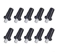 Zilimontt 30pcs Spring Loaded Cabinet Door Repair Pins, Furniture Connector and Shutter Damper Replacement Kit for Kitchen Cabinets and Bookshelves