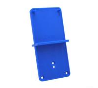 Zilimontt 35mm and 40mm Hinge Hole Drilling Guide Locator Template for Door Cabinets with ABS Construction and Portable Design(Blue)