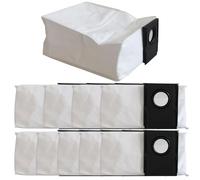 Zilimontt 4/10 Pack Large Capacity Cloth Dust Bags Compatible with For Eureka J15 Pro For Ultra Floor Vacuum Cleaner, Strong Seal Clog-Free Replacement Parts for(10 PACK)