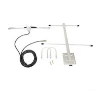 Zilimontt 4G/5G LTE Outdoor Antenna, 10DBi For SMA TS9 Adapter, 698-2700, 3300-3800MHz, High Gain WiFi Outdoor Antenna