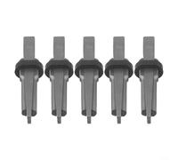 Zilimontt 5 Pcs Stone Splitting Wedges and Feather Shims Set for Concrete Marble Granite Rock Splitting Tools Made of Heat-Treated Spring Steel 16mm and 20mm Sizes(20 * 190mm)