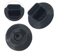 Zilimontt 50-Pack Wheel Arch Liner Splashguard Retaining Clips for Models K298, 30x30mm Black Plastic Body Panel Fasteners