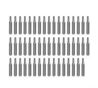 Zilimontt 50pcs For Torx Screwdriver Bits Set with 4mm Hex Shank, T6H-T25H Star Drive Tips for Electric Drill and For Precision Repair, 28mm Length High Strength Steel(T9H)