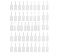 Zilimontt 50Pcs Gravity Feed Strainers, Fine Mesh Nylon Filters for Spray and Automotive Painting Tools, 1.2 x 3.7 cm (0.47 x 1.46 in)