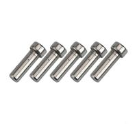 Zilimontt 5pcs Connector Pin Set 1619P04839 Compatible with Bosch Reciprocating Saws GSA 1100 E, PSA 700 E, PSA 900 E, PSA 7100 E - Durable Metal Replacement Parts for
