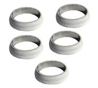 Zilimontt 5Pcs Exhaust Manifold Gasket, 2.56inch Sealed Exhaust Manifold,Automotive Pipe Flange Gasket,Replacement Manifold Gasket Set
