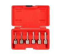 Zilimontt 6Pcs Broken Nuts Bolts Screw Extractor For The Safe And Efficient Removal Of Wedge Components,Extractor Kit 2Mm,3Mm,4Mm,6Mm,8Mm,10Mm
