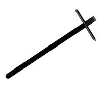 Zilimontt 7 Inch Electric Circular Saw Scale Ruler Guide for C7 Cutting Machine Accessories, Metal Construction with 240mm Length in Black