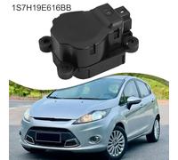 Zilimontt A/C Electric Blending Flap Actuator for Fiesta 2008-2017 (OEM 1S7H19E616BB), ABS Housing, Direct Replacement For HVAC Control Motor, Black