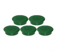 Zilimontt ABS Alignment Rod Covers for Green Practice, 5-Piece Set with UV-Resistant Outdoor Hole Covers, Lower Diameter 9.5 cm, Upper Diameter 11.5